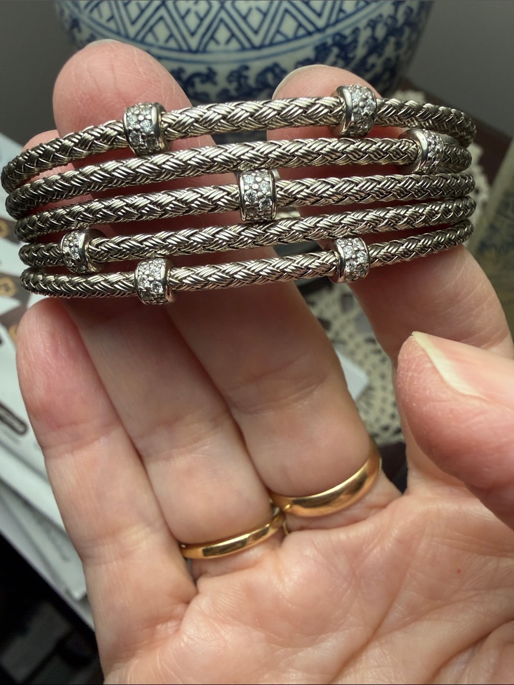 Bellezza sterling silver bracelet